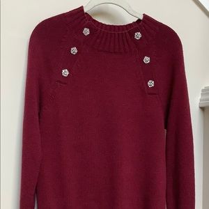 NWT Dark Red J. Crew Sweater